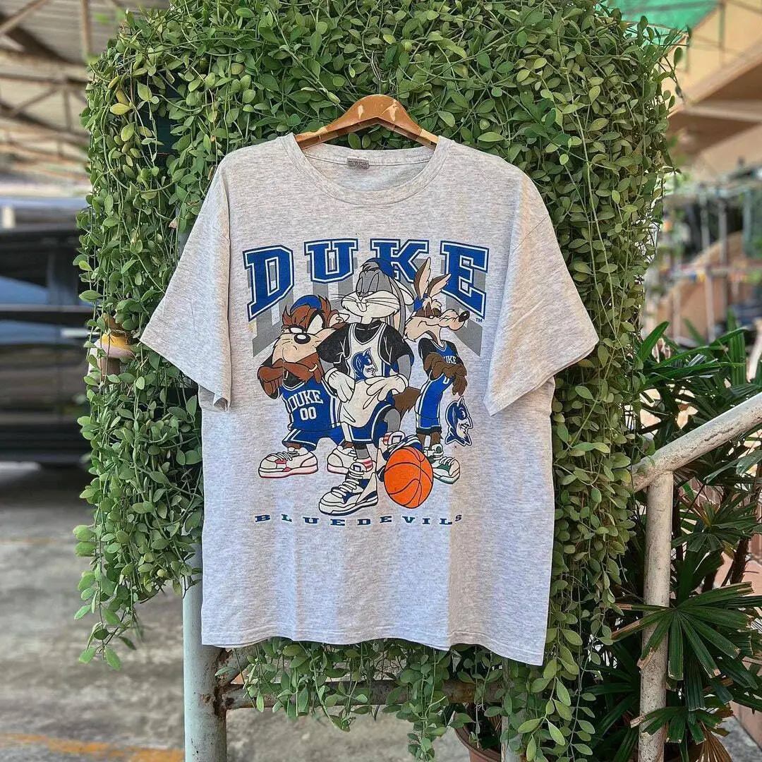 Vintage Duke University Looney Tunes T shirt Classic Menswear