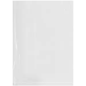 Plymor 5" x 7", 4 Mil Flat Open Clear Plastic Poly Bags