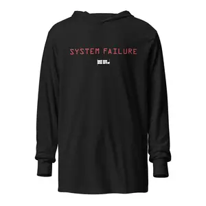 Microdots 'System Failure" Hooded long-sleeve tee