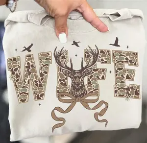 Hunting Season Wife Camo Camouflage