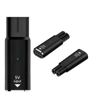 5V Type-C Shaver Adapter Charger Converter for Philips One Blade QP2724 QP2834 QP4530 Shaver with Charging Indicator