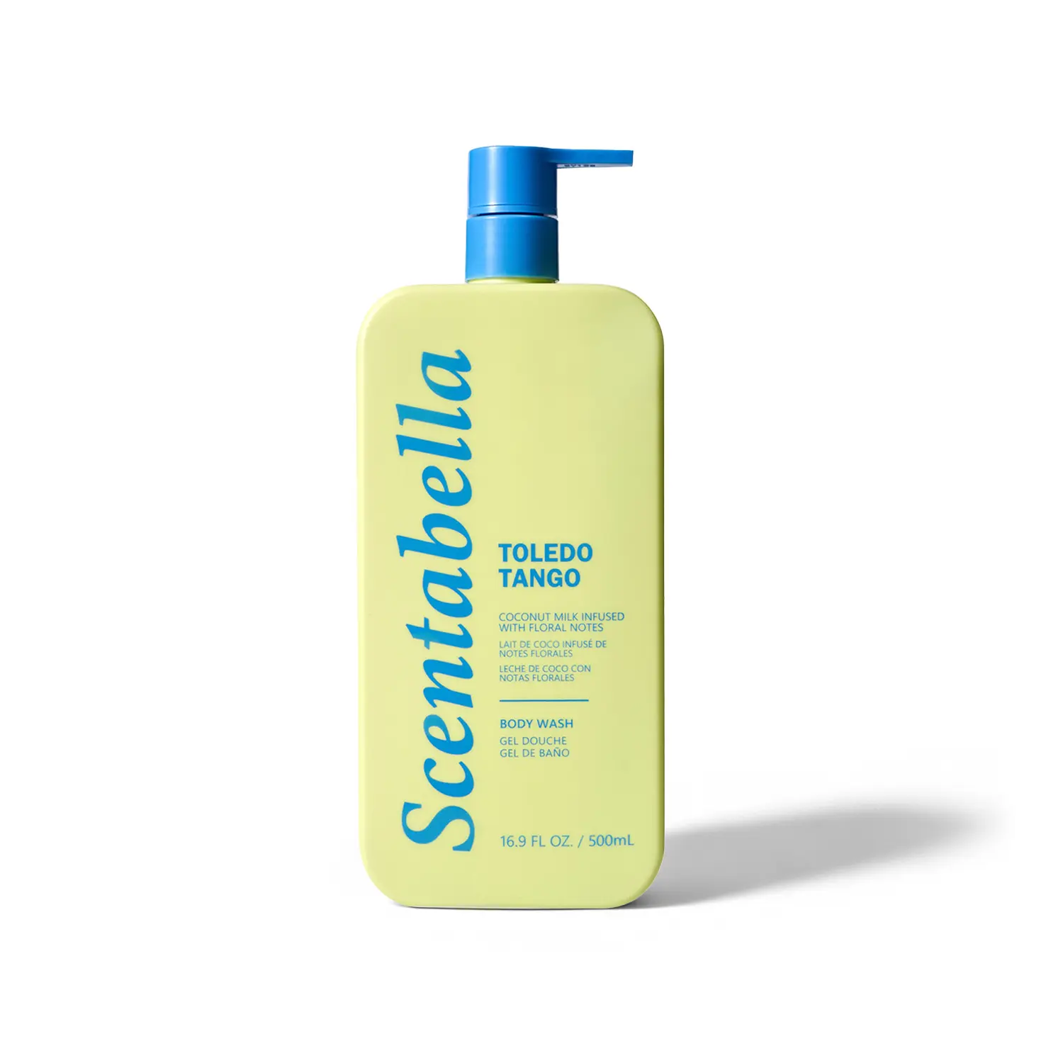 Scentabella Toledo Tango Perfume Body Wash | Romantic Scent Hydrating Shower Soap & Gentle Daily Cleanser
