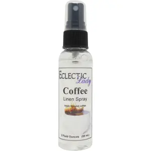Coffee Linen and Sheet Spray - No Artificial Colors, Parabens, or Preservatives - Long-Lasting Scent for Bed, Fabric & Pillow