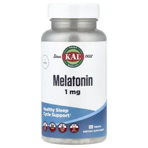 KAL Melatonin, 1 mg, 120 Tablets