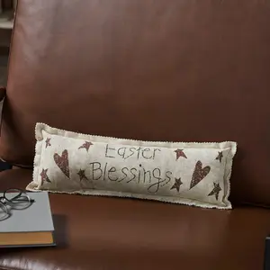 Spring In Bloom Easter Blessings Pillow