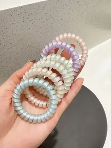 18 Pcs Cute Hair Ties for Women, High Elasticity Durable Ponytail Holders, Simple New Design All-Season Headwear Accessories