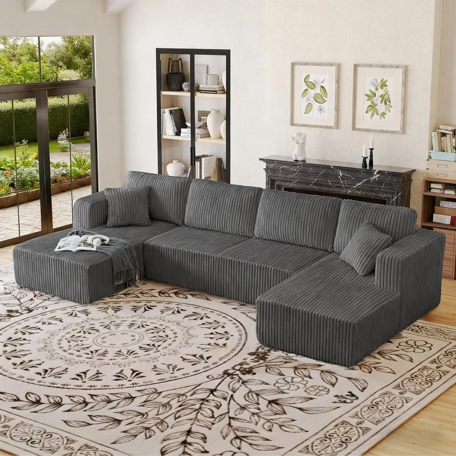 Grey + Foam + 5 Seat
