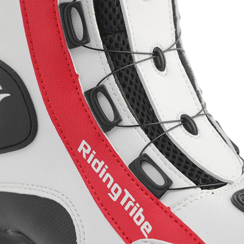 Four-season motorcycle riding boots, high-top with ankle protection, non-slip, wear-resistant, anti-collision, comfortable and breathable, riding gear for men and women