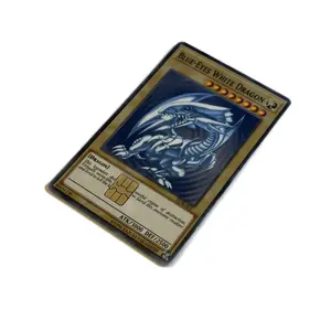 Blue Eyed Dragon Yugi Style Card Skin Sticker Cover for Credit/Debit Cards
