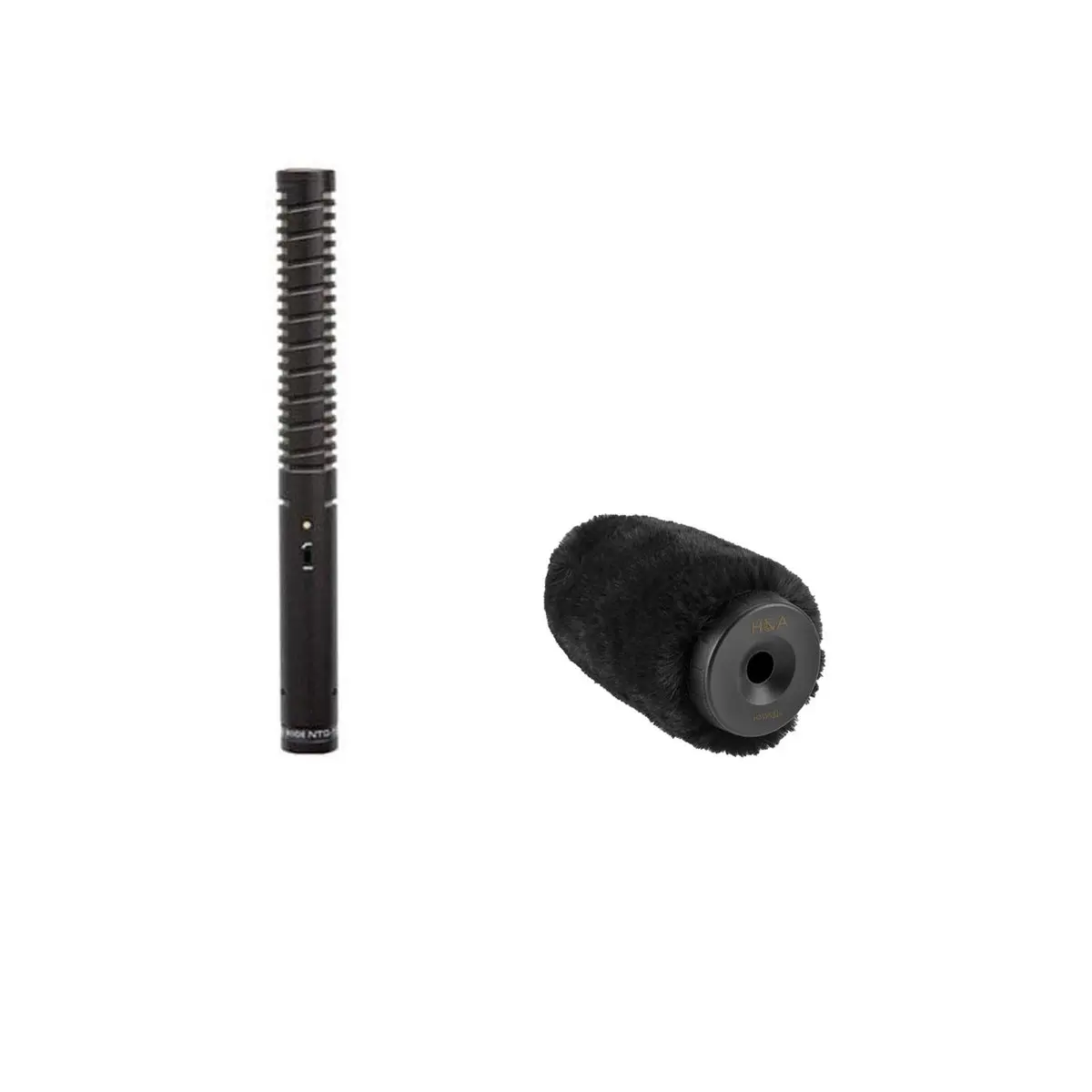Rode NTG-1 Directional Condenser Shotgun Microphone, Bundle with Rycote 15cm Standard Hole SGM Foam with 19mm/22mm Windscreen