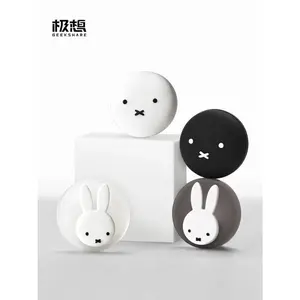 GEEKSHARE Switch 2 Button Hat Cute Rabbit Cartoon Black and White Simple Pattern Miffy NS2 Button Hat Anime Game Accessories
