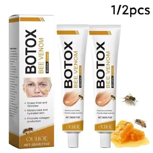 Bee Venom Cream, Anti-Wrinkle Firming Deep Moisturizing Collagen Hydrating Repair, Suitable for All Skin Types, 0.71 Oz Bottle