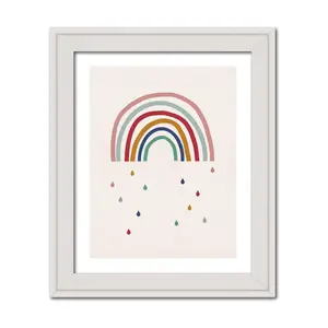 Courtside Market Crying Rainbow 16" x 20" Framed Art