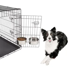 Petmaker Stainless-Steel Pet Bowl Set