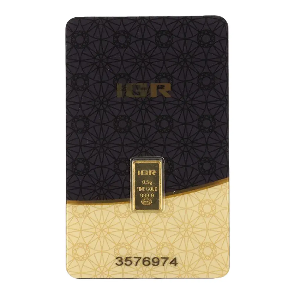 1/2 gram Gold Bar - Brand Varies - Real Gold