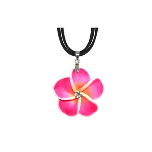 FIMO CLAY NECKLACE: Flower