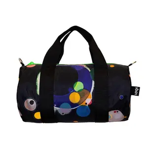 LOQI WASSILY KANDINSKY Several Circles Neon Recycled Medium Weekender, Handbag, Crossbody Bag