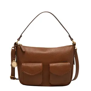 Fossil Women's Jolie Leather Cargo Crossbody Bag