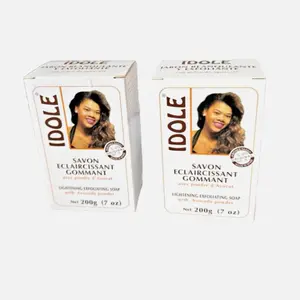IDole 3 pcs Exfoliating & Brightening Skin Repair Soap with Avocado Powder 7 oz each for Radiant Skin Care