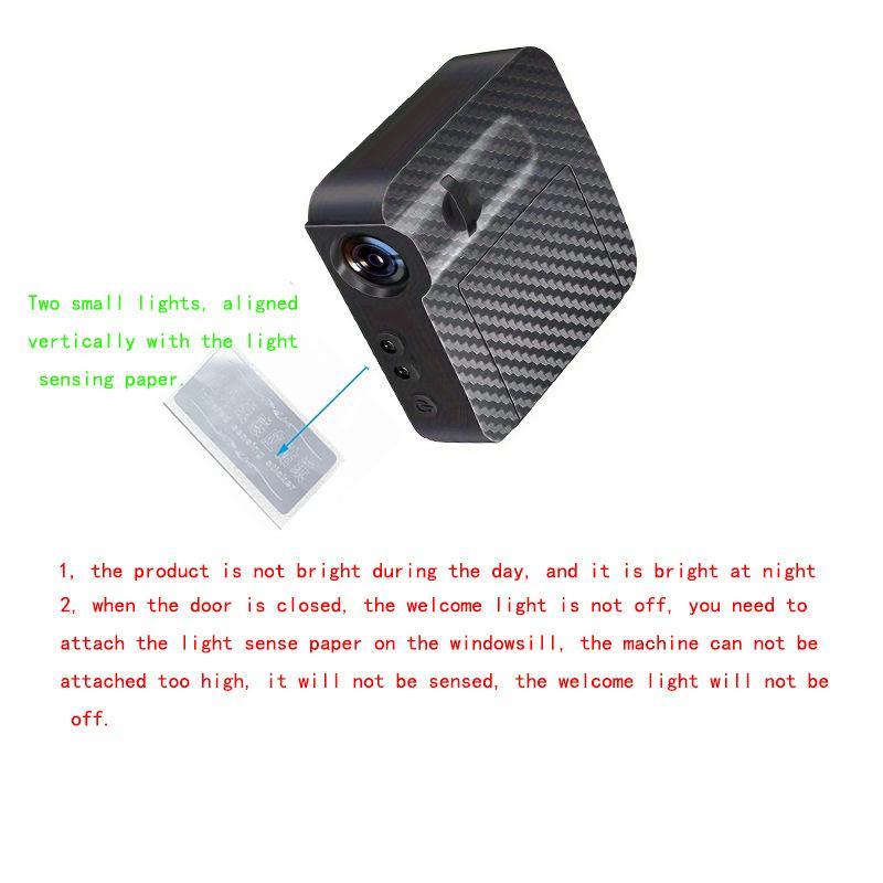 2PCS For Jeep Door Projector Lights Laser Light New Crystal City Welcome Light Car Decoration Ambient Light(Battery Not Included)