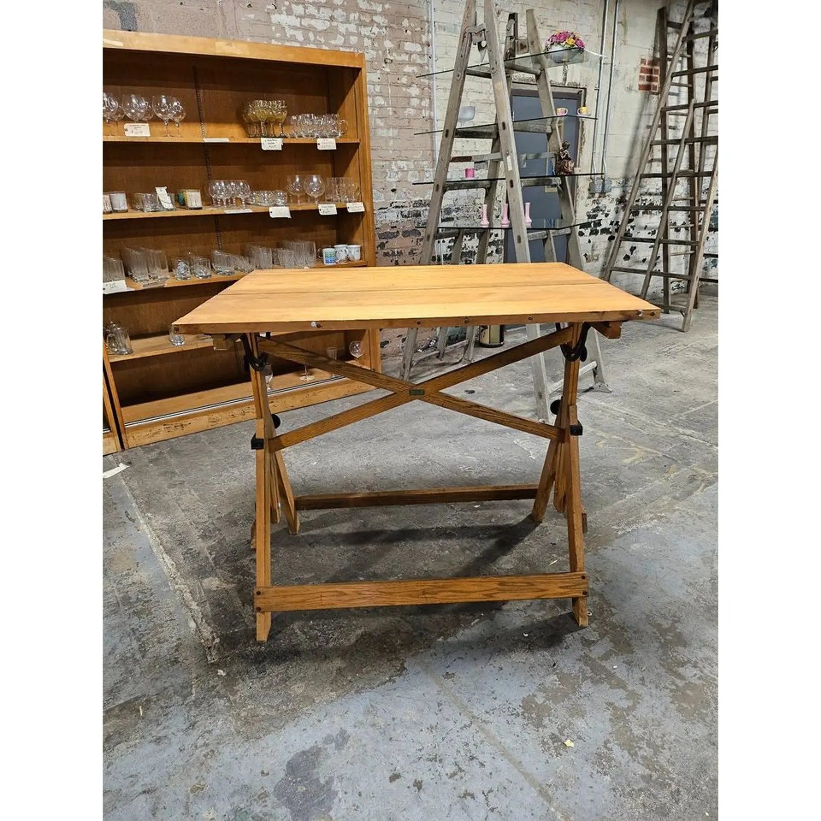 Vintage Keuffel & Esser Adjustable Drafting Table - STORE PICKUP ONLY
