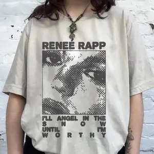Renee rapp angel retro .Snow Angel Merch .Rene Rapp . .Gift for Women.Trending .Comfort Colors Tee T Shirt