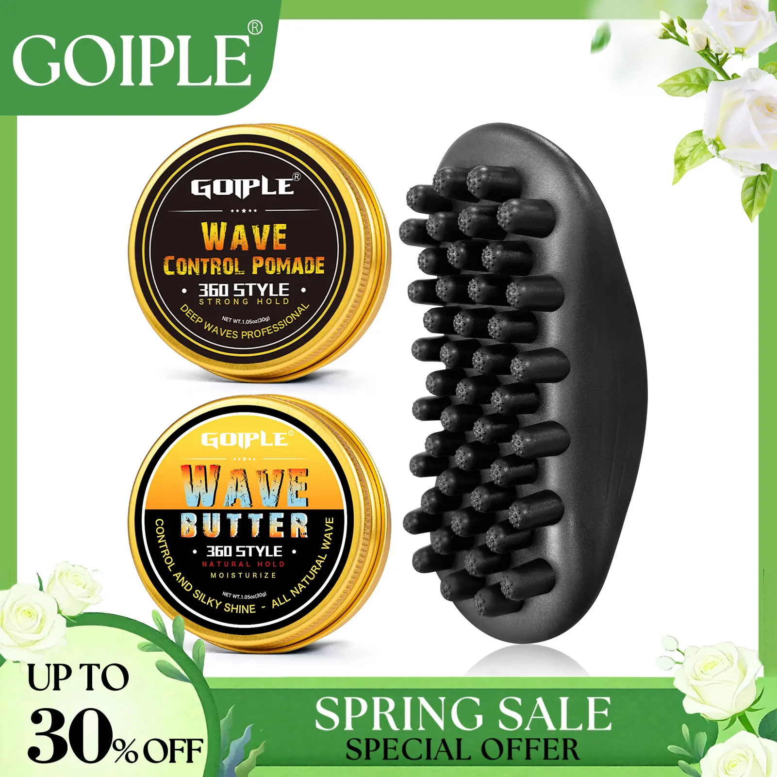 3Pcs wave pomade set