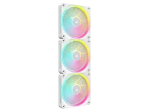 CORSAIR LX RGB Series, iCUE LINK LX120 RGB White, 120mm Fan, Triple Pack