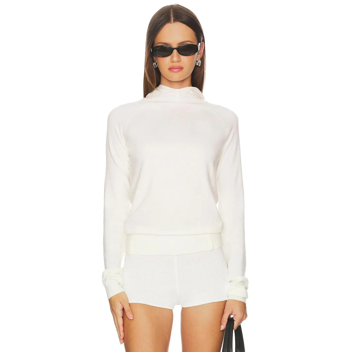 Geel Shelly Hoodie in Cream