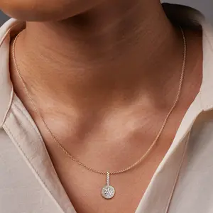 Sunbeam Diamond Necklace