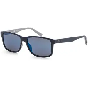 Ferragamo Men's Fashion 57mm Blue and Grey Sunglasses SF938S-435-57