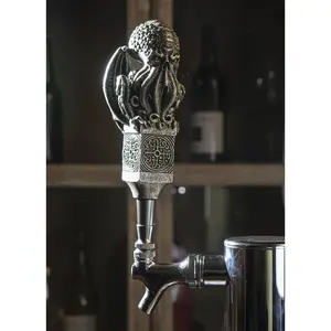 Ebros Cosmic God Cthulhu Kraken Octopus Novelty Beer Tap Handle Figurine With Base
