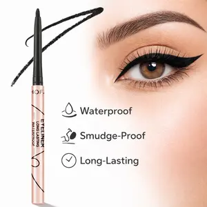 PHOFAY 8 Color Eyeliner Pen, High Pigment Pearl Finish, Waterproof 12-Hr Longwear, Smoked Punk Gothic Eyeliner, Smooth Metallic Makeup, Back to School, Valentine's Gift, Mother's Day Gift, Birthday Present, Women's Gift, Free Lip Liner Included