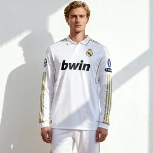 1112 Home Cristiano Ronaldo 7 Long Sleeve Soccer Jersey