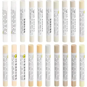 Furniture Repair Wax Crayons Kit, 20 count -  Filler Stick, Touch Up Furniture Markers - for  Holes Tables Desks Wooden Floor Laminate Covers, Light Color Series
