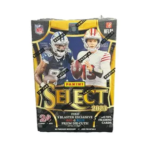 2023 Panini Select Football Blaster Box - Red & Blue