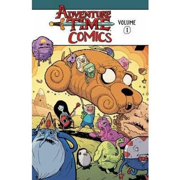 Used Adventure Time Comic Book Vol. 1 - Katie Cook (Paperback, Clean Pages, Printed Cover, Cartoonish, English) - School & Educational Office Stationery Supply, Baltazar, Art; Millionaire, Tony