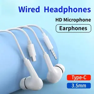 Wired Headphone For In-ear Earbuds  HiFi Stereo Earphone with Mic