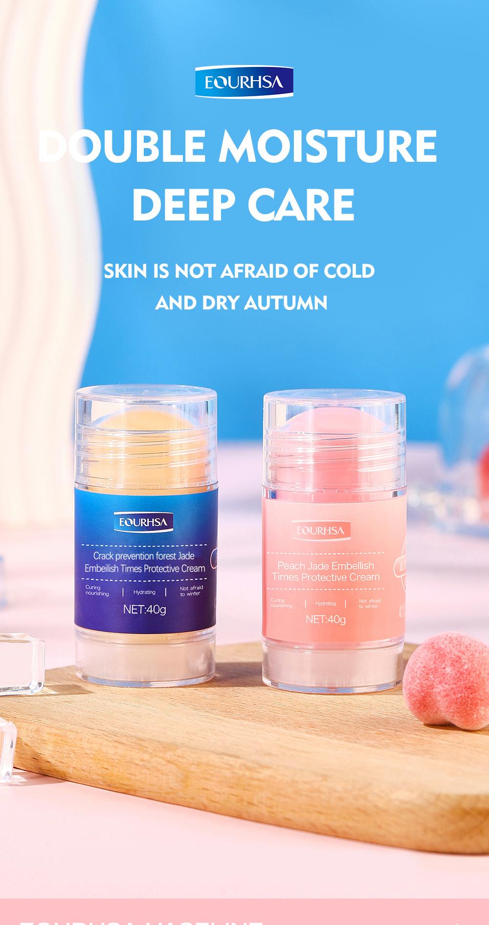 EQURHSA Double Moisture Care Stick Duo | Hydrating & Nourishing (2 Packs) | 24H Deep Moisture for Hands, Elbows & Heels Anytime/TikTok Made Me Buy It