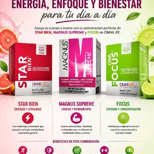 ENERGÍA, ENFOQUE Y BIENESTAR EN UN SOLO COMBO