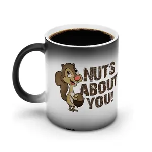 Nuts about you! Color Changing Mug (11oz)