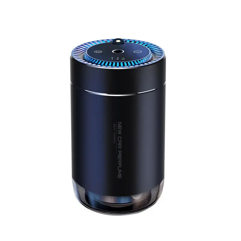 Upgraded Rechargeable Car Fragrance Diffuser - Smart Car Interior Accessory with Starry Sky Projector, Ambient Lighting, Ultrasonic Technology, Adjustable Settings, Auto-On/Off Function, Rechargeable Car Diffuser