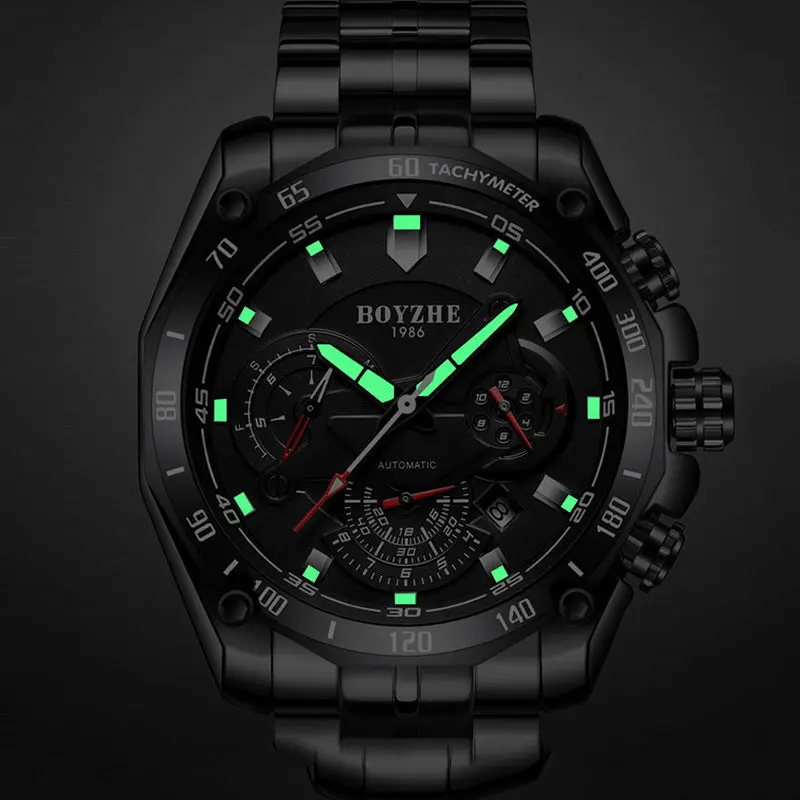 Steel Phantom Tactical Chrono watch - Built to Endure