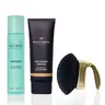 Westmore Beauty Body Essentials Trio | Body Coverage Perfector 3.5oz + X-Large Buffer Brush + FREE Travel Size Makeup Melter Hydrating Cleansing Oil Mist