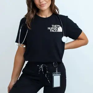 The Nurse Face T-Shirt, Sweatshirt & Hoodie – Nurse Life, Student & Appreciation Crewneck Cotton