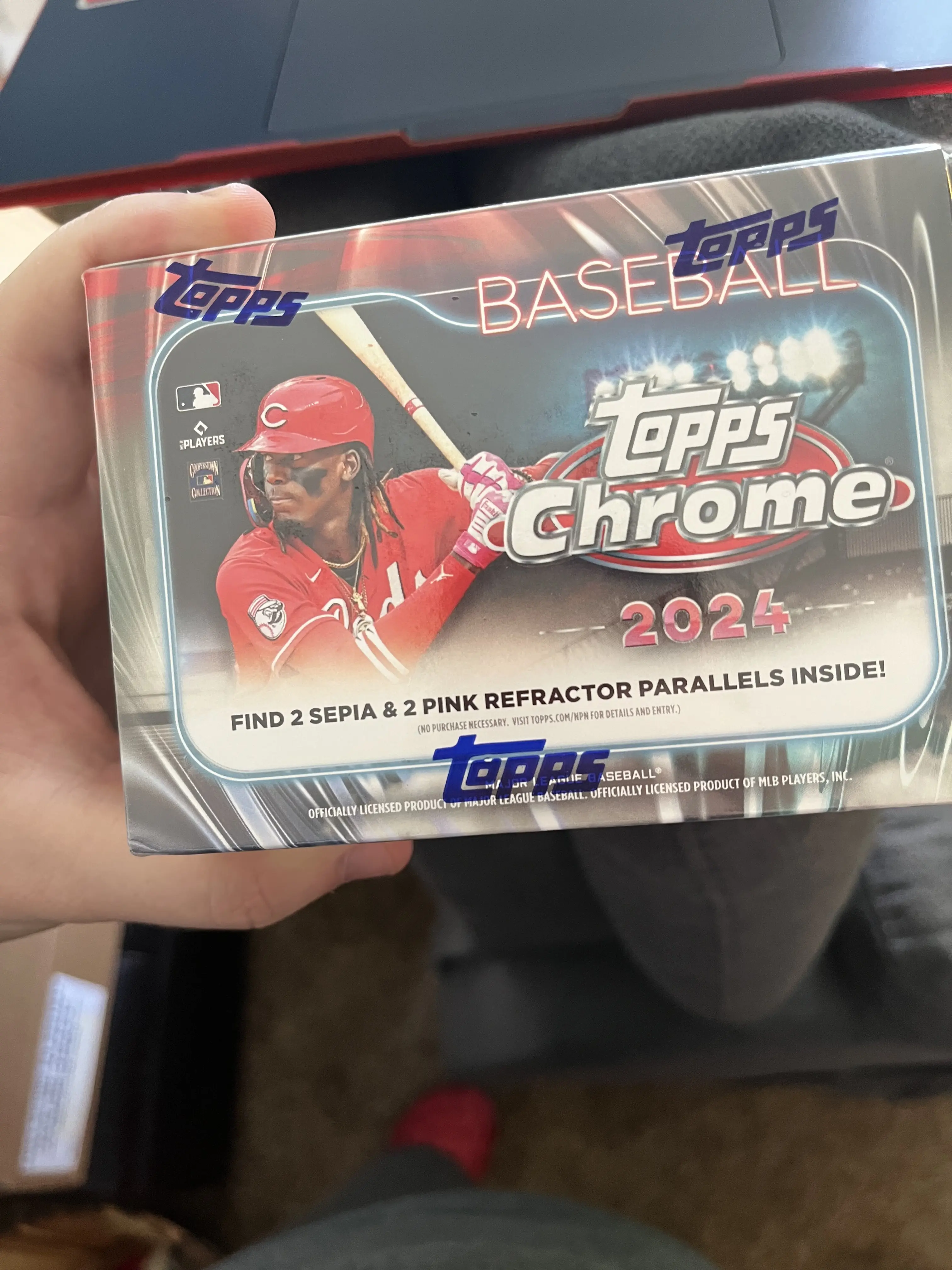 TOPPS CHROME BASEBALL BLASTER PACK 2024