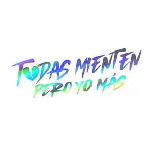 Todas Mienten Pero Mas Broken Heart Vinyl Decal Sticker UV & Waterproof Bumper Window Laptop Automotive Water Bottle Gift accessories – HOLO 7"