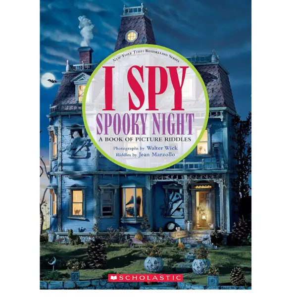 I Spy Spooky Night: A Book of Picture Riddles - Jean Marzollo - Hardcover – Halloween Gothic - Book