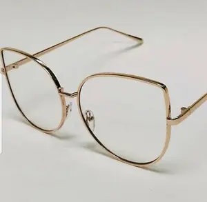 Gold Frame Classic Clear Lens Glasses