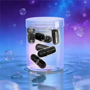 DLMdilemu Slime Safe Non-sticky Hand Toy Crystal Mud Black & Colorful Capsule Fun Stress-relief Gift Box Set with 7 Black Capsules Sparkle Pack Neon Stress Relief Toy Slimemix Squishy Neon